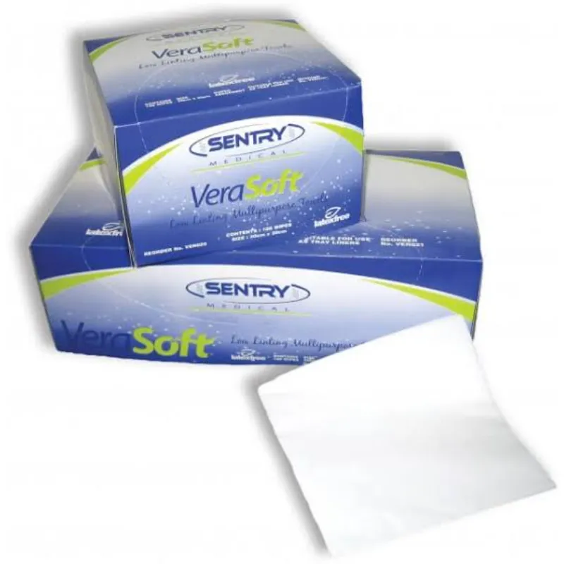 Verasoft Dry Wipes Low Lint 35cmx30cm Verasoft Dry Wipes Low Lint 35cmx30cm