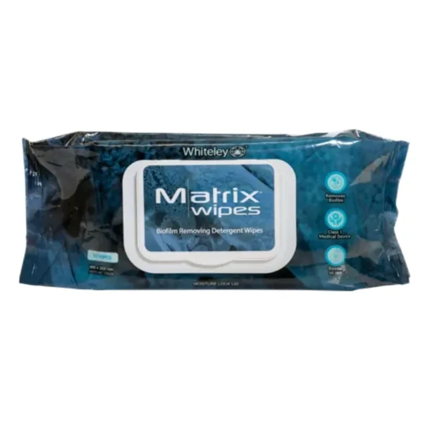 Whiteley Matrix Biofilm Removing Detergent Wipes