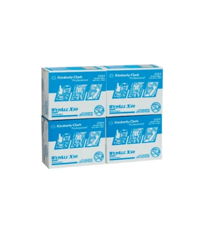 Wypall X50 Pop-up Wipers 4-ply 24 X 42cm White