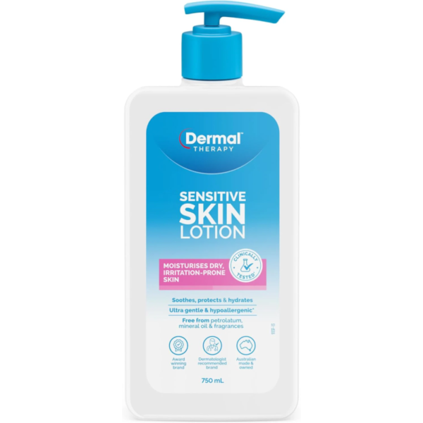 Dermal Therapy Sensitive Skin Lotion 750mL