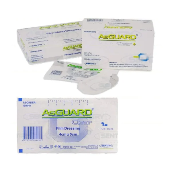 AsGUARD Clear Film Dressing - All Sizes