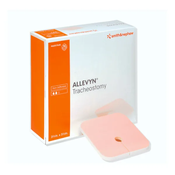 Smith & Nephew Allevyn Tracheostomy Dressing Size 9cmx9cm (66007640)